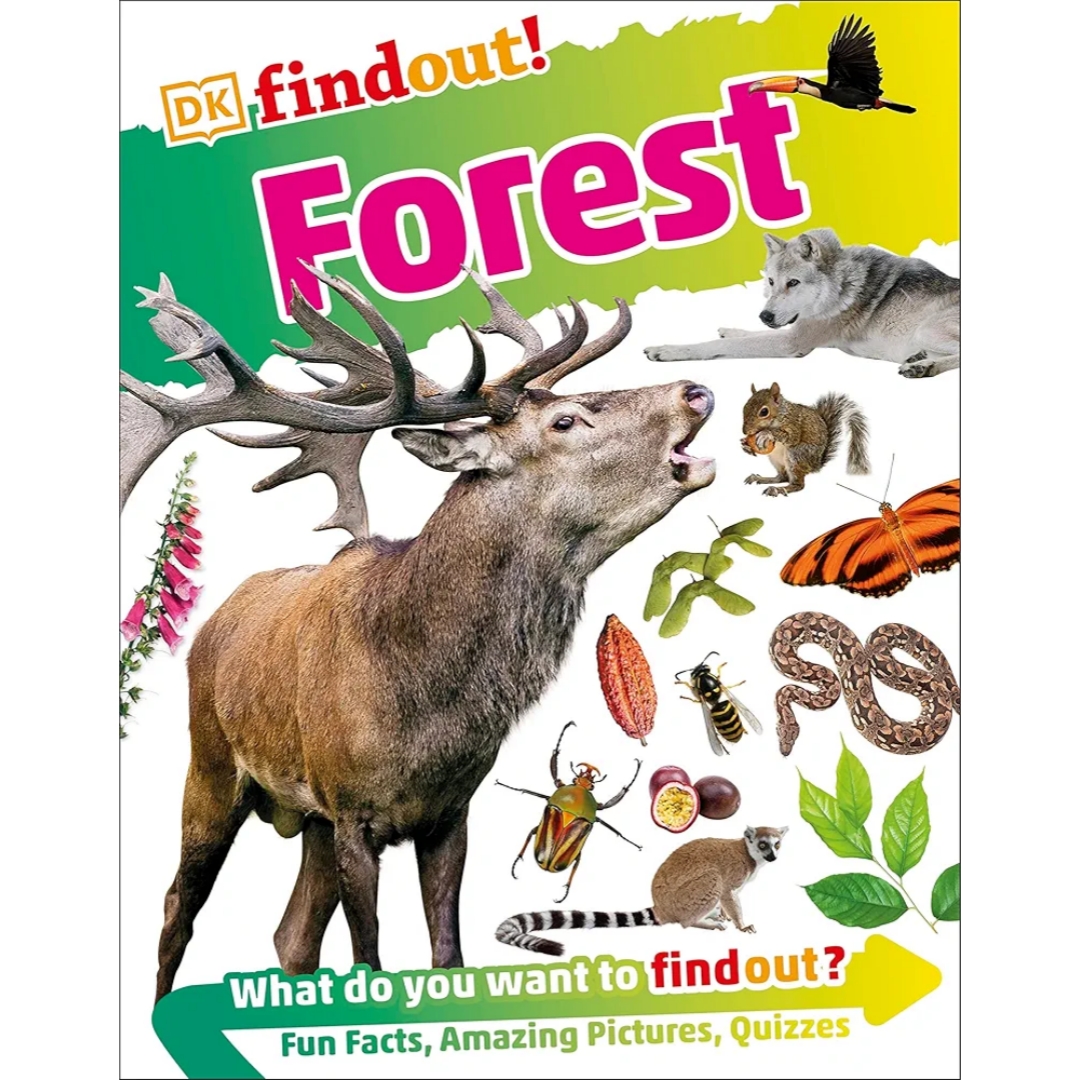 DK Find out! Forest What Do You Want to find out ? Fun Facts, Amazing Pictures,Quizzes