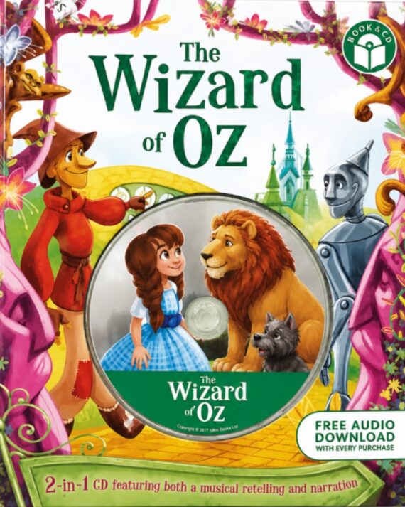 The Wizard of Oz 2-in-1 CD featuring both a musical retelling and narration (book & cd)