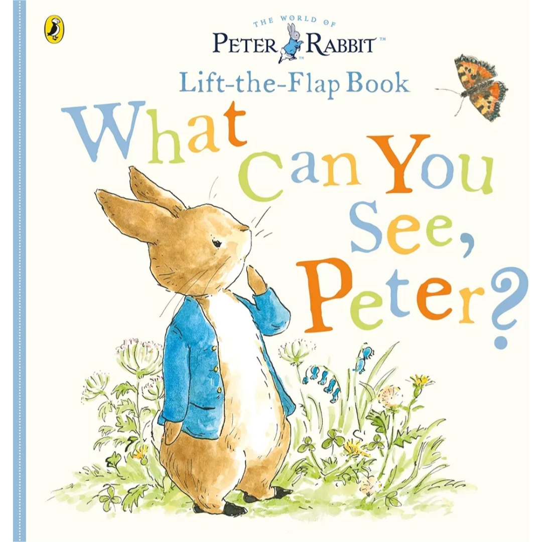 What Can You See Peter? a peter rabbit lift-the-flap book
