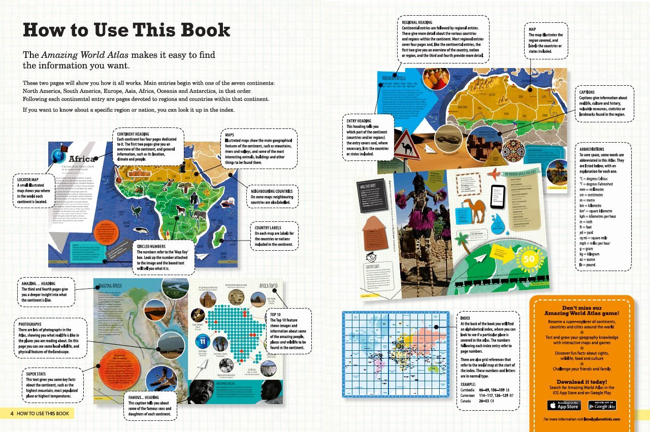 Amazing World Atlas: Bringing the World to Life (Lonely Planet Kids) - Image 2