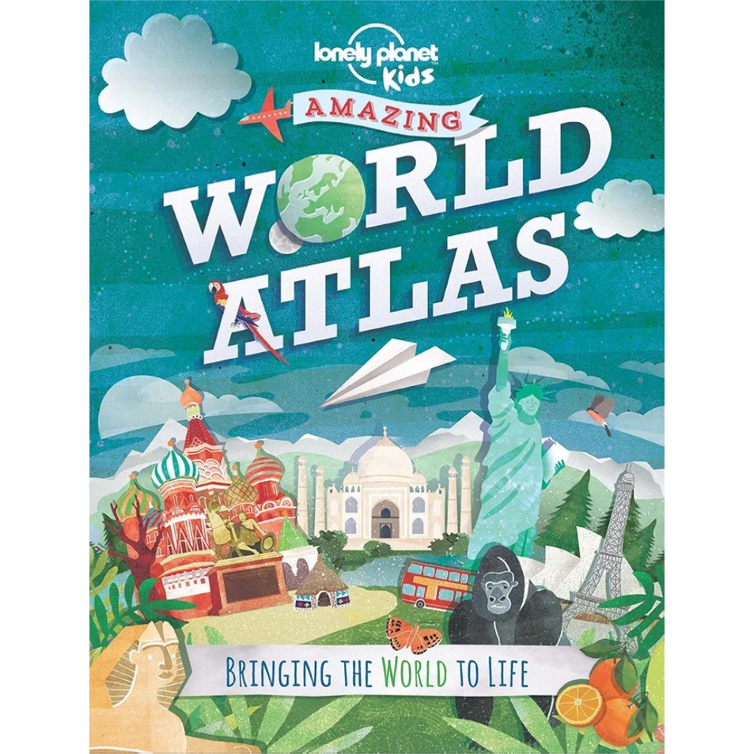 Amazing World Atlas: Bringing the World to Life (Lonely Planet Kids)