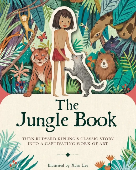 Paperscapes: The Jungle Book: Turn Rudyard Kipling's classic story into a captivating work of art