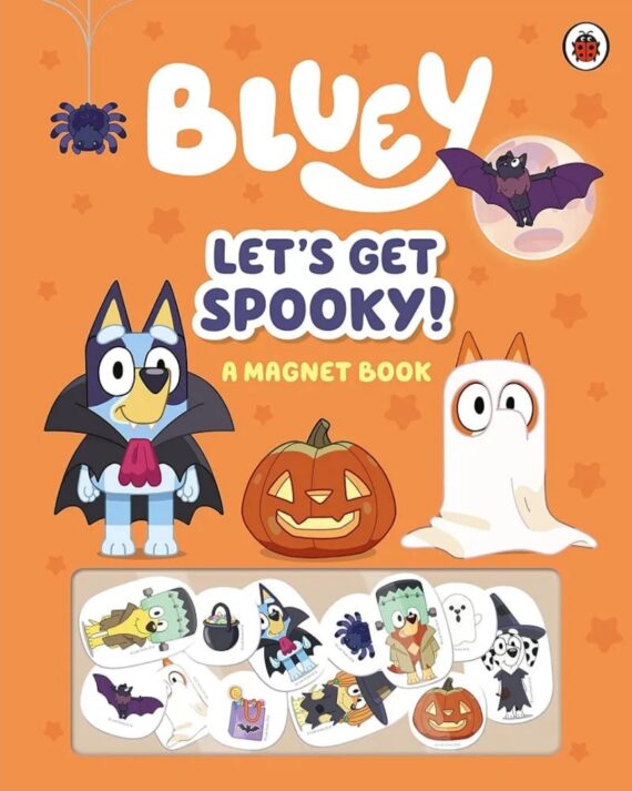 Bluey: Let's Get Spooky: A fun Halloween magnet book