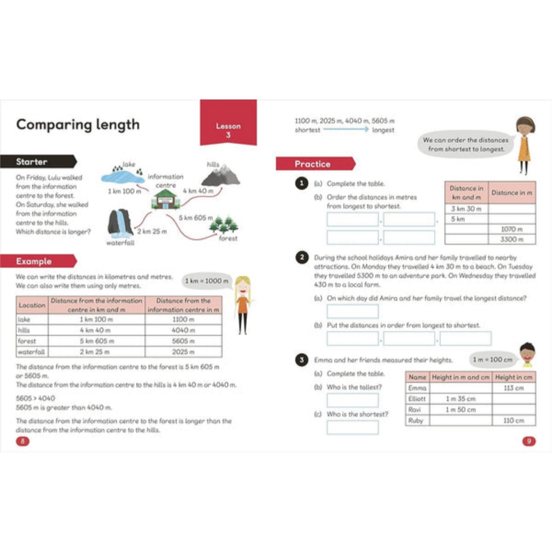 Maths ― No Problem! Measuring, Ages 7-8 (Key Stage 2) (Master Maths At Home) - Image 2