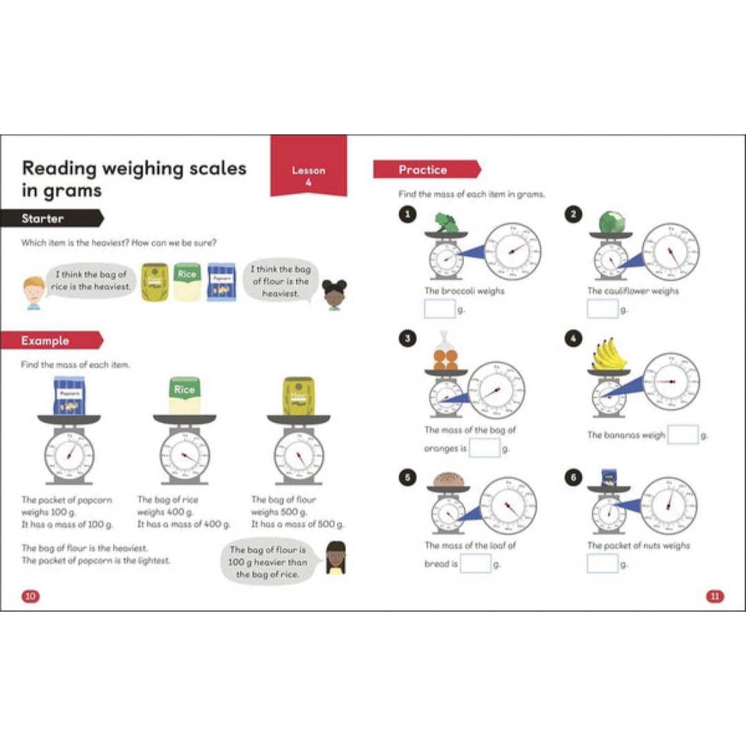 Maths ― No Problem! Measuring, Ages 7-8 (Key Stage 2) (Master Maths At Home) - Image 3